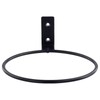 TAICHEUT 10 PCS 6 Inch Black Plant Pot Holders Rings,