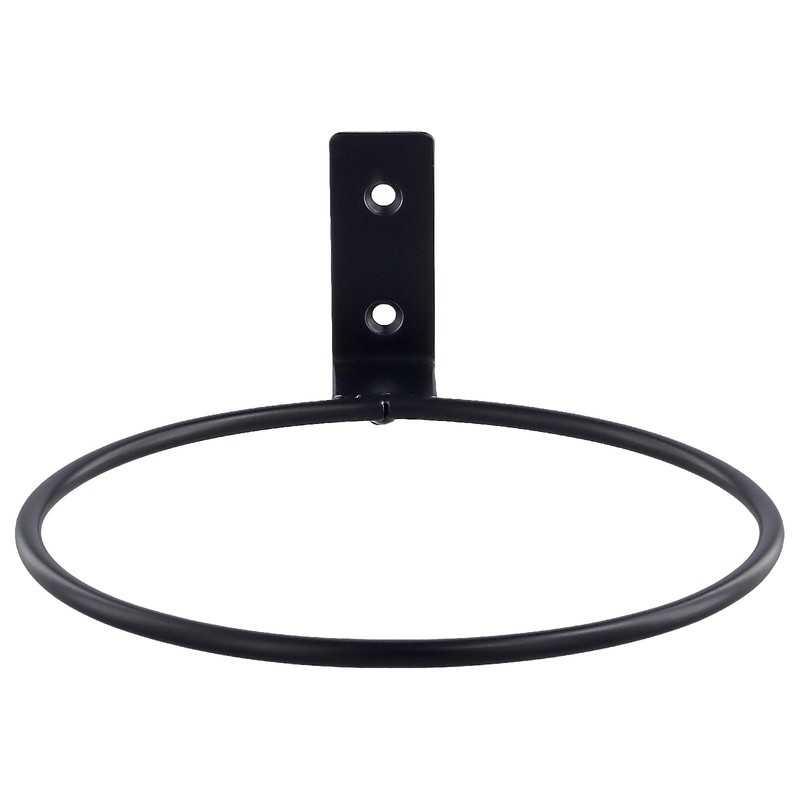 TAICHEUT 10 PCS 6 Inch Black Plant Pot Holders Rings,