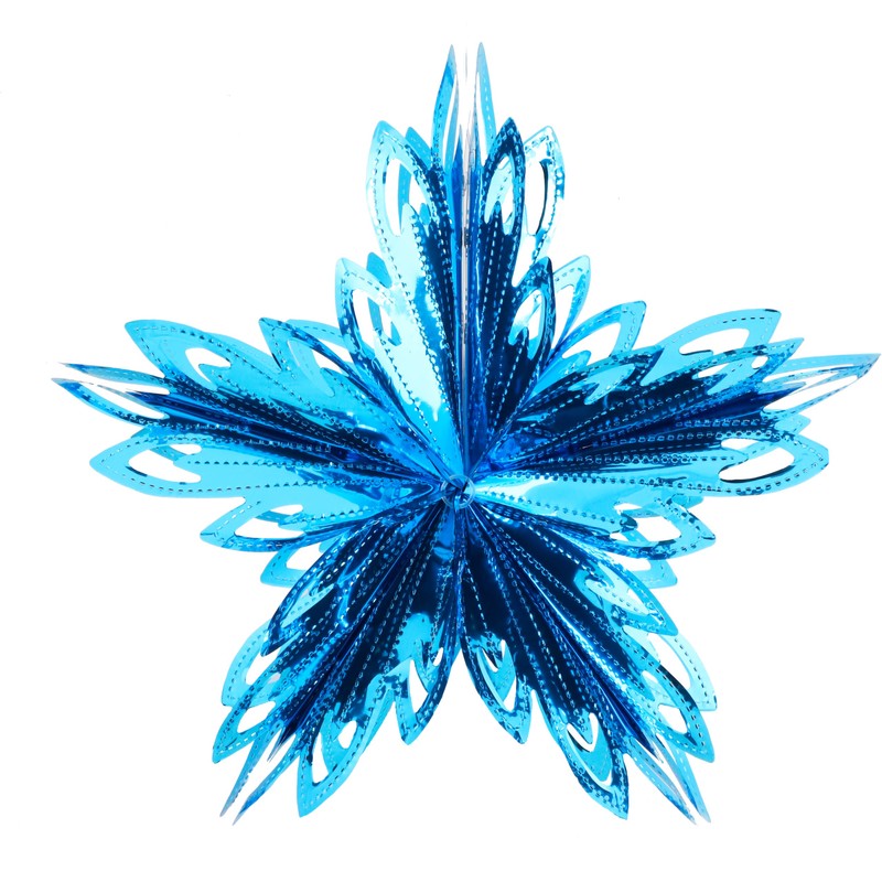Christmas Concepts® 16” (1.3ft) Large Foil 3D Star Hanging Decoration