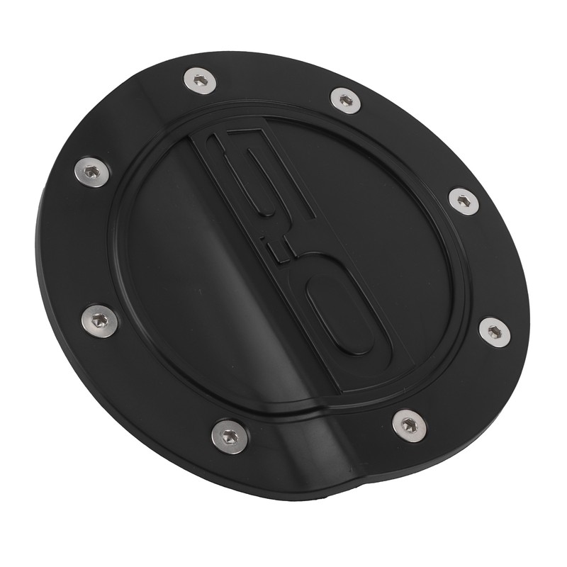 Fuel Door Cover Gas Tank Cap Lid Black Fit for