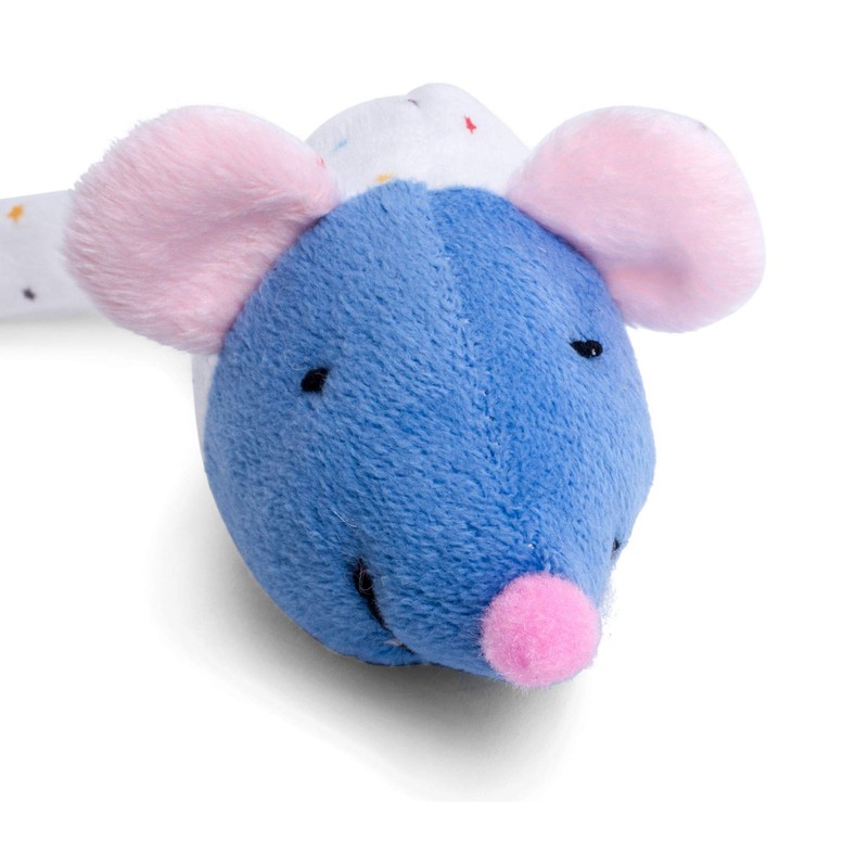 Petface (Little Petface) Bell Mouse Face Kitten Cat Toy (One