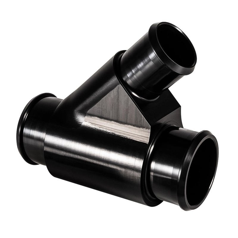 BELIFLY Weldless Dual Radiator Coolant Y-Pipe Compatible with Dodge Ram