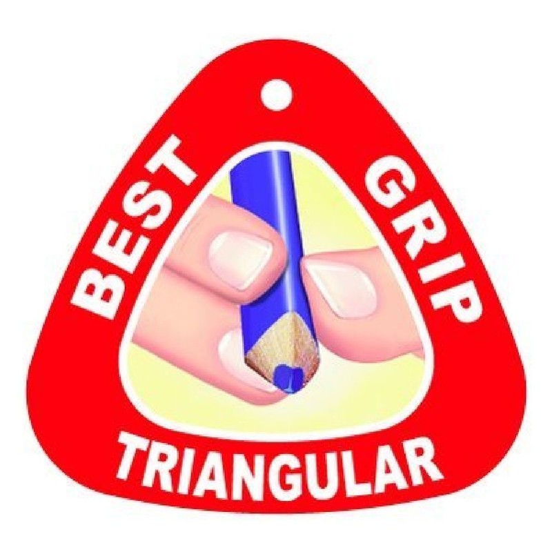 Faber-Castell 117697 - 6 pencils GRIP 2001, hardness: HB, barrel