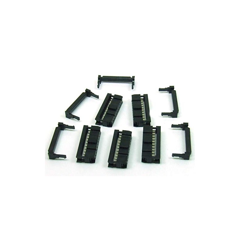 POPESQ® #A1357 IDC 2.54 mm Male Ribbon Cable 20-Pin Pack