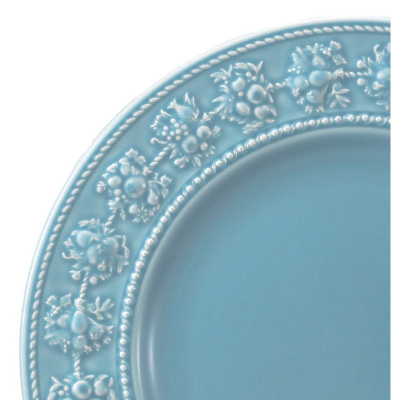 Wedgwood 58950101041 Festivity Blue Plate, 10.6 inches (27 cm), Wedding