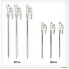 Polar Bear High-Strength Forged Peg / One-Piece Forged Stake for Camping, Tents, Tarps Polar Bear Forged Peg 20cm 2ea