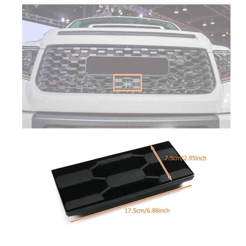 Ezmech Grille Garnish Sensor Cover Compatible With Toyota Tundra TRD