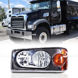 Hpdmauto Headlights fit for Mack Granite Replacement Driver Side Headlamp