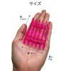 wumio Brush Holder, Pink, Gel Nail, Brush Rest, Self Nail,