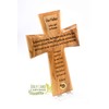 Generic Holy Land Carvings-8inch Our Father Payer Cross,The Lord's Prayer