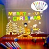 LED Note Board with Colorful Pens, Acrylic Dry Erase Light