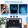 Galyimage 4K Webcam with Ring Light Web Cam 4K Autofocus