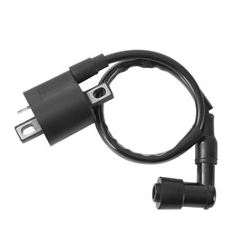 Polcatay Ignition Coil, Vertical Engine CG125 150cc 200cc 250cc Ignition Coil High Voltage Package, Plug and Play Modification Accessories, Universal for ATVs Kart Off-road Motorcycles (Black)