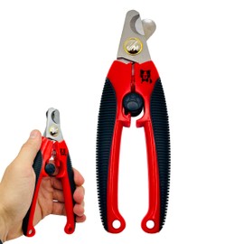 Warren London Pet Nail Clippers – Small Size for Cats | Small Dogs | Stainless Steel Blade | Nail Safety Guard | Precision Grooming Tool