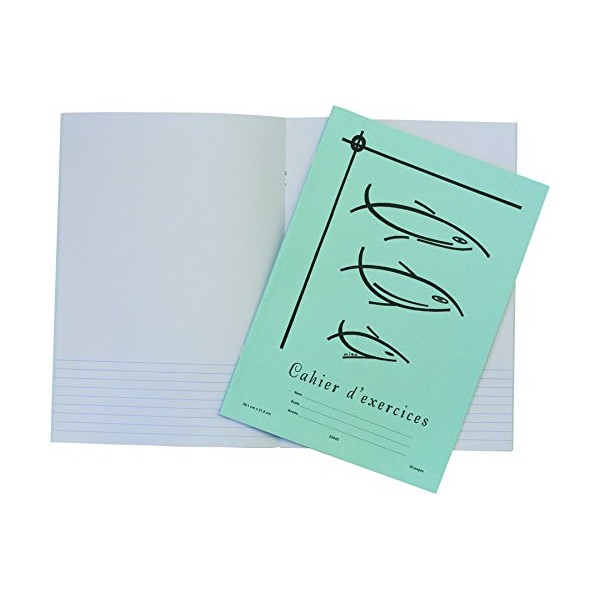 Hilroy 25945 Catechese Exercise Notebook, 11-7/8x8-3/8-Inch, 8mm Ruled, 32-Pages, Blue