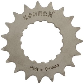 Connex COM938125 Electric Bike Sprocket for Bosch Drive 19 Teeth Chain Ring – Silver, One Size
