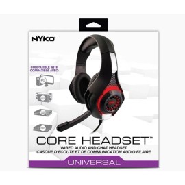 Nyko 80801-K18 Core Wired Over-the-head Stereo Gaming Headset