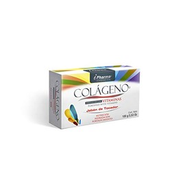 5 Pzas Jabón Colágeno Fortalecido con Vitaminas 100 gr