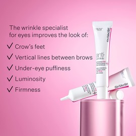 StriVectin Anti-Wrinkle Intensive Eye Cream Concentrate for Wrinkles PLUS, Targets Crow's Feet, Firmness, Puffiness & Dark Circles,White, 0.25 Fl oz (Pack of 1)