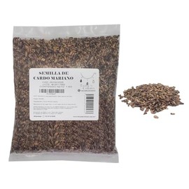 Semillas de Cardo Mariano Enteras Grado Alimenticio 1 Kg - Tierra de Colores