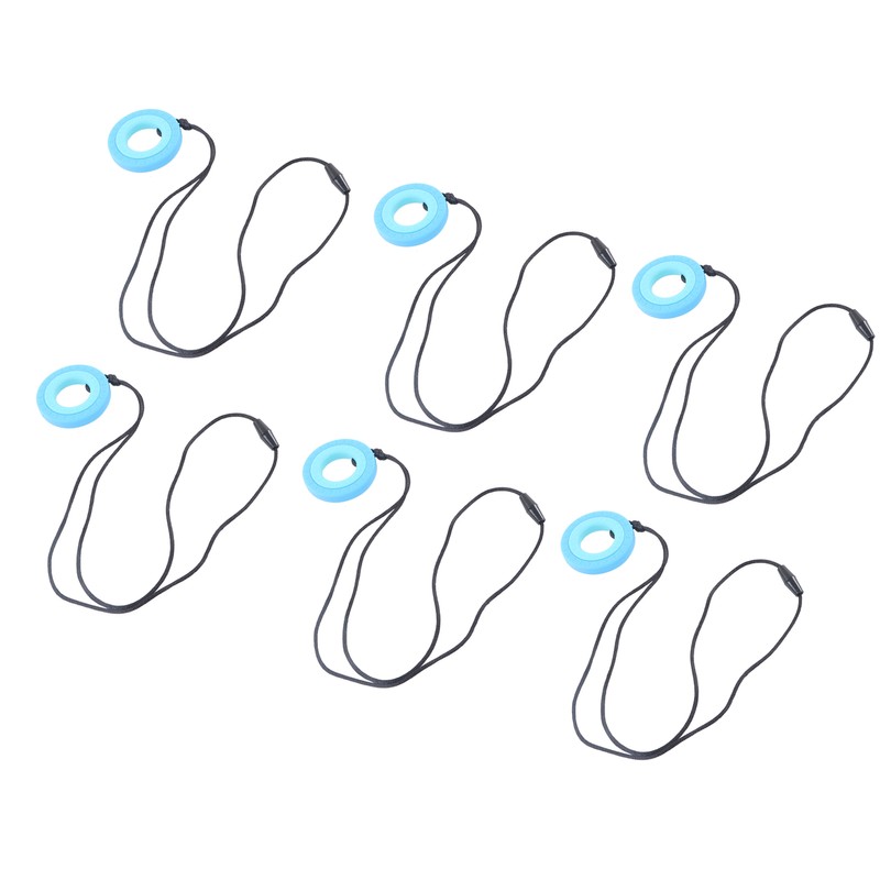 10PCS Chew Sensory Necklace Safe Soft Silicone Teeth Grinding Kids