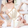 Garshana Gloves Raw Silk Massage,Raw Silk Gloves Garshana with Elastic