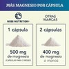 Nobi Nutrition Citrato de Magnesio 500 mg, 60 Cápsulas Complejo