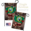 State Washington Home Sweet Garden Flag Set Wall Hanger Regional