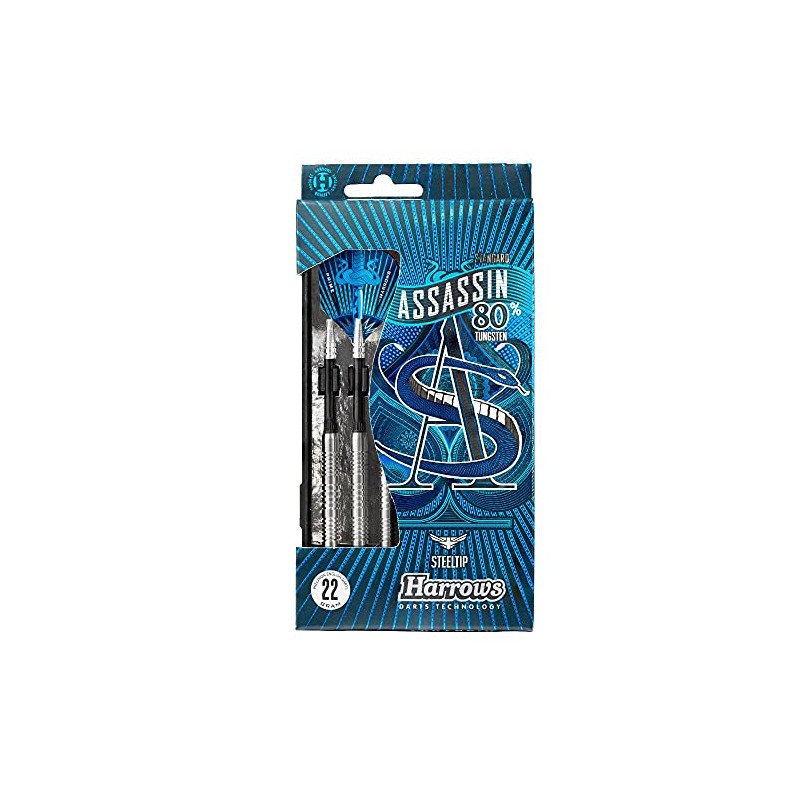 Harrows Assassin Tungsten Pro Darts | Steel Tip Darts set