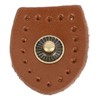 5 Set Leather Snap Buckles Soft Wearable DIY Sewing Leather