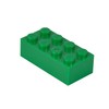 Simba Blox 104114542 100 Green Building Blocks for Children from