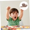 SAFIGLE 2pcs Snail Model Toys Snail Toy Simulation Animal Figures