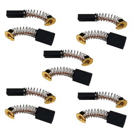 10Pcs Carbon Brushes for Electric Motor Power Tool Replacement Repair Part Power Tools, Jig Saw, Rotary Drill, Drill, Hammer Drill, Electric Screwdriver, Sander, Rotary Hammer