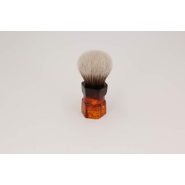 Moka Express 24mm Shaving brush by Yaqi | Synthetic Hair Knot with Durable Resin Handle | Get a Barber Quality Lather Each Time | R1737-24