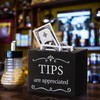Vesici Wooden Tips Jar Tip Collection 6 x 4 x
