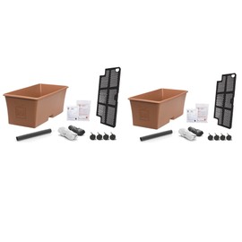 Earthbox Organic Terra Cotta Kit, Pack of 2 Planters