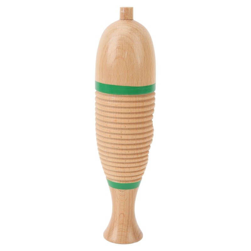 Fish Shaped Guiro Wooden Latin Percussion Musical Instruments with Rhythm