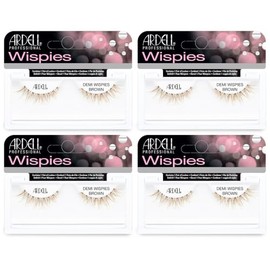 Ardell Pestañas Postizas Demi Wispies Marrones (Paquete de 4)