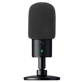 Razer Seiren X Foam Windscreen - Mic Cover Foam Pop Filter fits Razer Seiren X Streaming Microphone by YOUSHARES