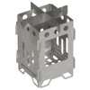 Fox Outdoor - Small outdoor stove ""Hobo"" of stainless steel