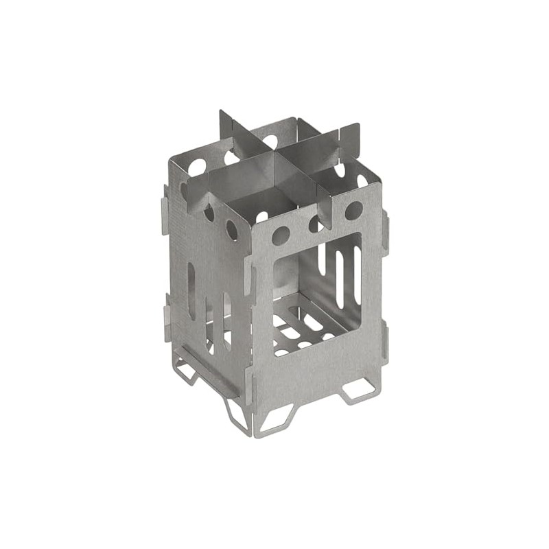 Fox Outdoor - Small outdoor stove ""Hobo"" of stainless steel