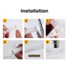 HRGXYUN 3Pack Power Cord for 7 * 10mm COB Neon