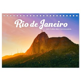Rio de Janeiro - Am Fuße des Corcovados. (Tischkalender 2026 DIN A5 quer), CALVENDO Monatskalender