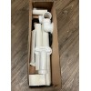 Jacuzzi MF35959 Toe Tap Drain Assembly w/ Linear White -