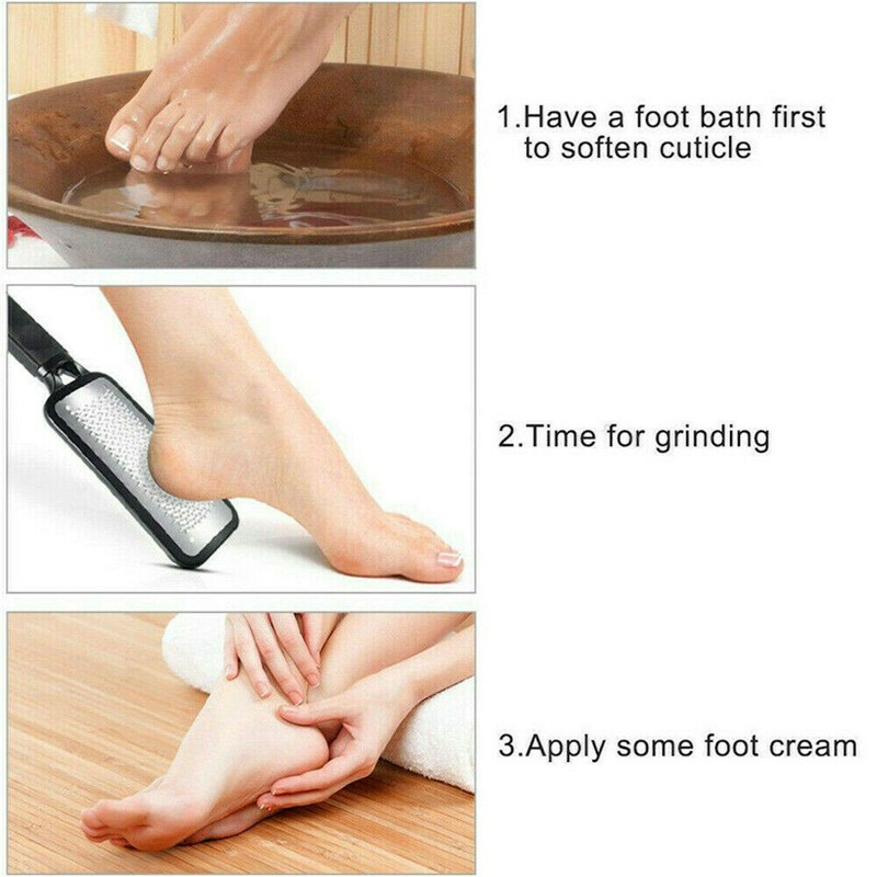 LUPO Foot Callus Rasp File Pedicure Hard Dead Skin Remover