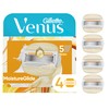 Venus MoistureGlide Women's Razor Blades, With Built-in Shave Gel Bars,