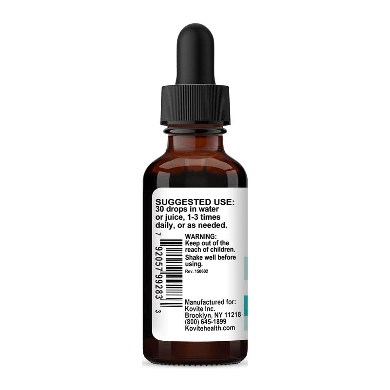 Kovite Organic Fresh Echinacea Root Liquid - 500 mg -