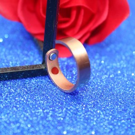 Sunshinesea Magnetic Copper Ring for women and men