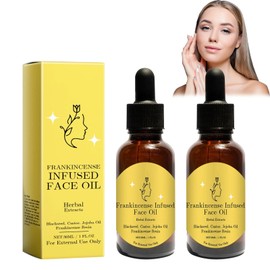 VARKAGE 2 Stück 30 ml Frankincense Oil Organic, Weihrauchöl Bio für Haut, Jojoba Oil, Verstärkendes Anti Falten Serum