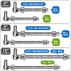 Insaga J Bolt Gate Hinge, 304 Stainless Steel Farm Gate